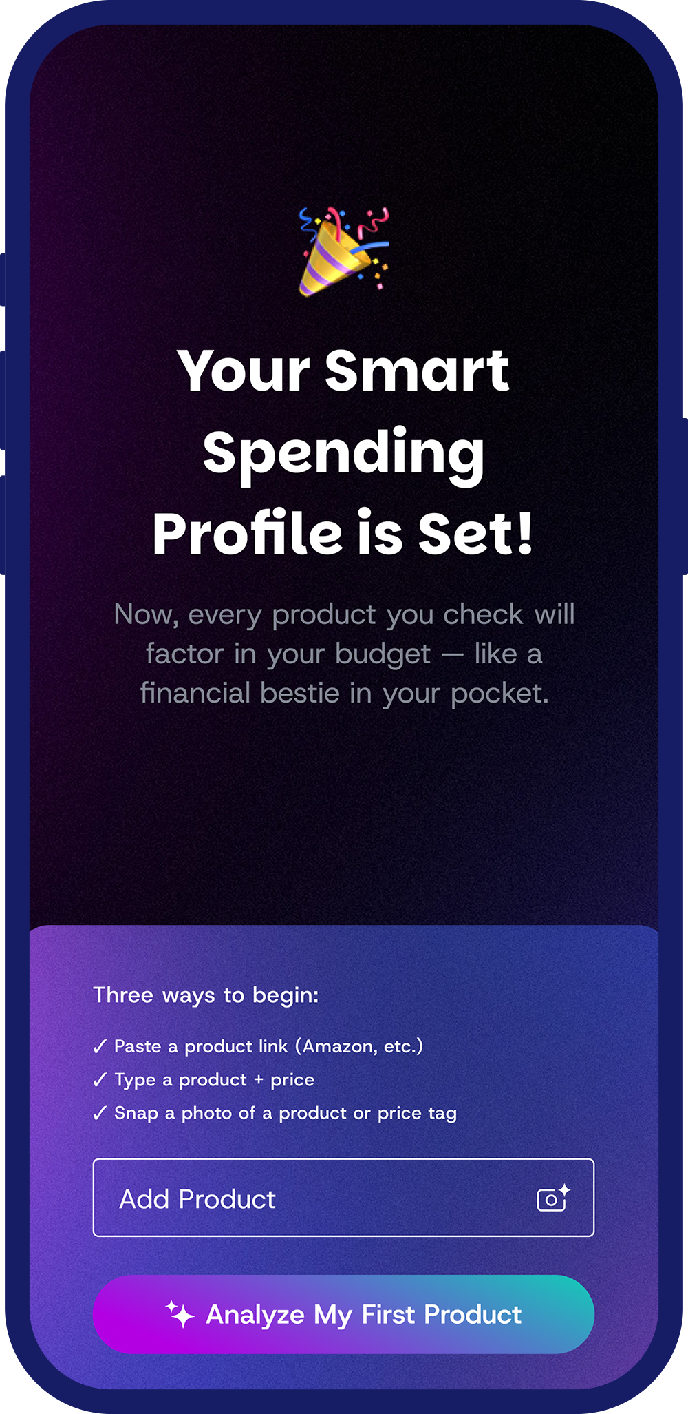 Snap or search illustration
